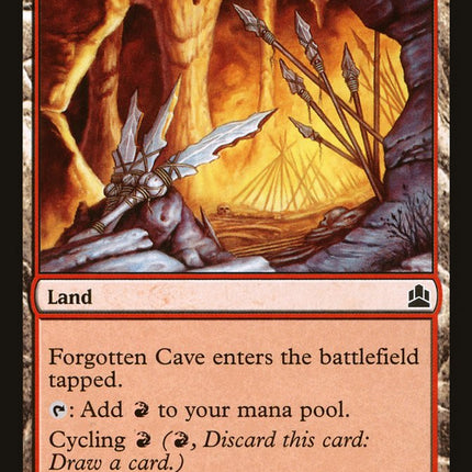 Forgotten Cave [Commander 2011]