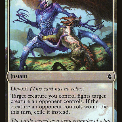 Unnatural Aggression [Battle for Zendikar]