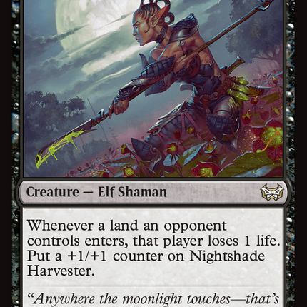 Nightshade Harvester [Duskmourn: House of Horror Commander]