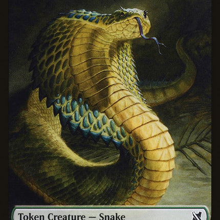 Plant // Snake Double-Sided Token [Commander 2019 Tokens]