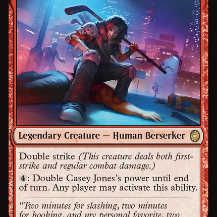Casey Jones, Asphalt Hooligan [Teenage Mutant Ninja Turtles Commander]