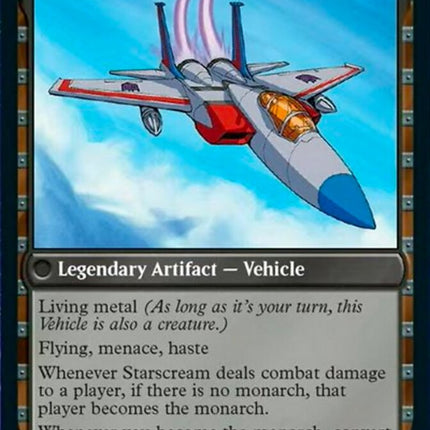 Starscream, Power Hungry // Starscream, Seeker Leader [Transformers]