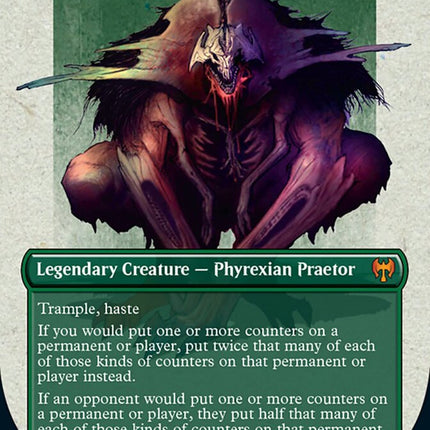 Vorinclex, Monstrous Raider (Borderless Concept Praetors) [Phyrexia: All Will Be One]