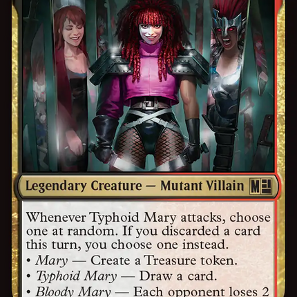 Typhoid Mary, Fractured (Surge Foil) [Marvel Super Heroes Commander]