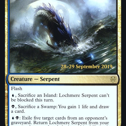 Lochmere Serpent [Throne of Eldraine Prerelease Promos]