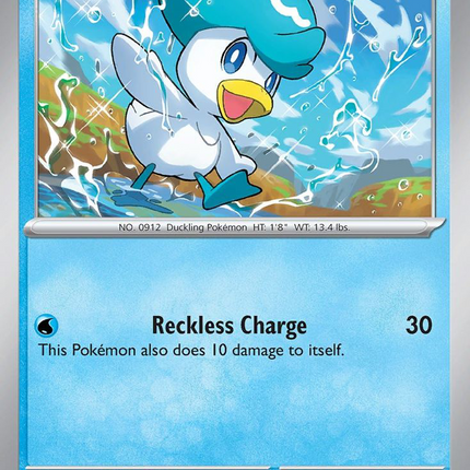 Quaxly (050/193) (Theme Deck Exclusive) [Scarlet & Violet: Paldea Evolved]