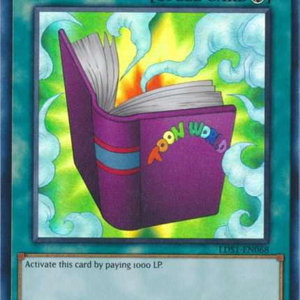Toon World (Blue) [LDS1-EN068] Ultra Rare