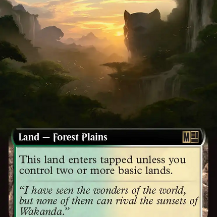 Canopy Vista (Extended Art) [Marvel Super Heroes Commander]