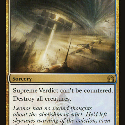 Supreme Verdict [Return to Ravnica]