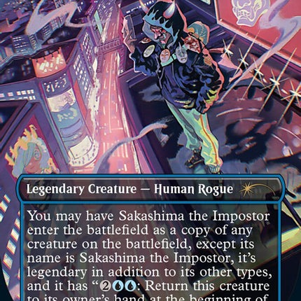 Sakashima the Impostor (Borderless) [Secret Lair Drop Series]