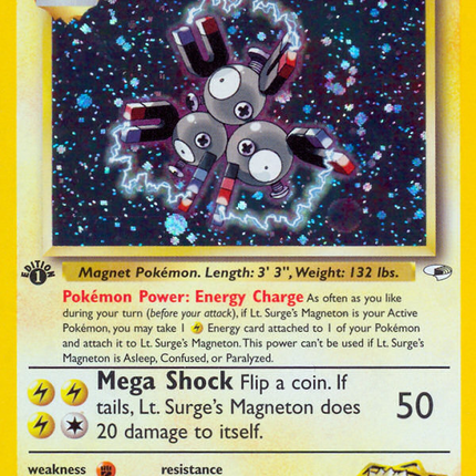Lt. Surge's Magneton (8/132) [Gym Heroes 1st Edition]