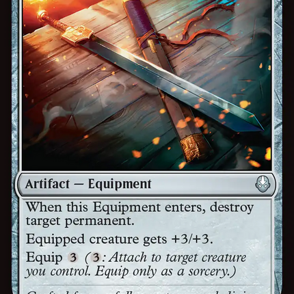 Meteor Sword [Avatar: The Last Airbender]
