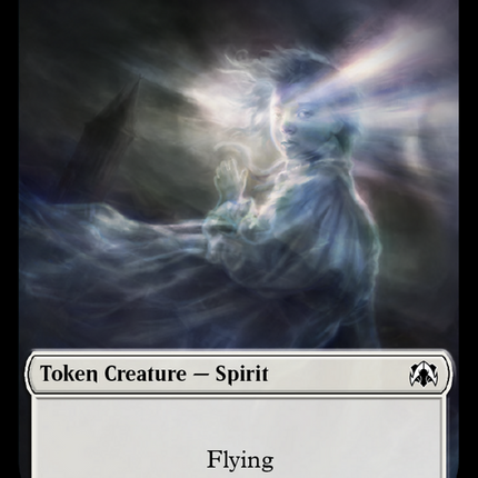 Spirt (9) // Treasure Double-Sided Token [March of the Machine Commander Tokens]
