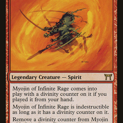 Myojin of Infinite Rage [Champions of Kamigawa]