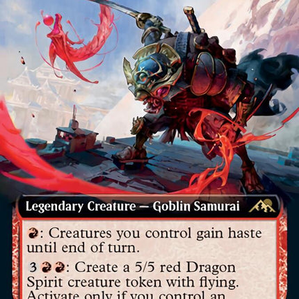 Goro-Goro, Disciple of Ryusei (Extended Art) [Kamigawa: Neon Dynasty]