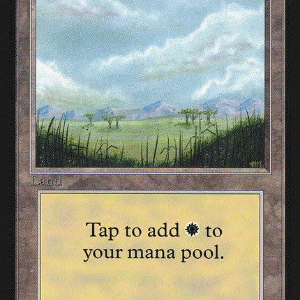 Plains (Trees on Plain / Signature on Right) [International Collectors' Edition]