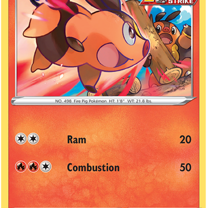Tepig (023/163) [Sword & Shield: Battle Styles]