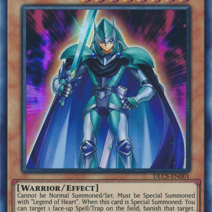 Legendary Knight Timaeus (Blue) [DLCS-EN001] Ultra Rare