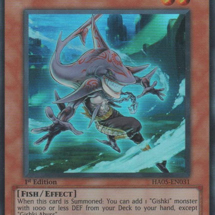 Gishki Abyss [HA05-EN031] Super Rare