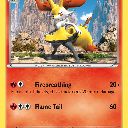 Braixen (9/39) [XY: Kalos Starter Set]