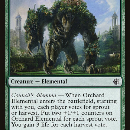 Orchard Elemental [Conspiracy: Take the Crown]