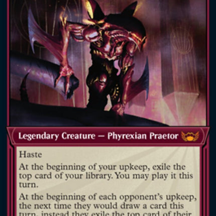 Urabrask, Heretic Praetor (Showcase Art Deco) [Streets of New Capenna]