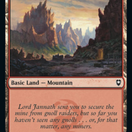 Mountain (464) [Commander Legends: Battle for Baldur's Gate]