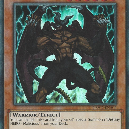 Destiny Hero - Malicious [LEHD-ENA04] Ultra Rare