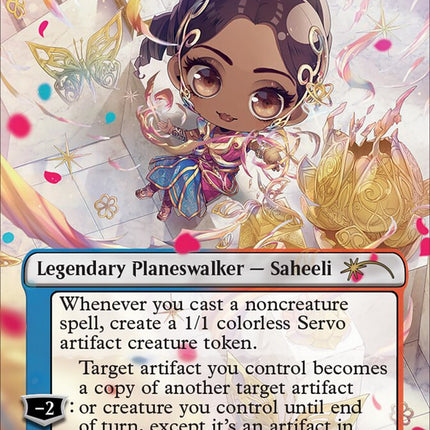 Saheeli, Sublime Artificer (Borderless) [Secret Lair Drop Series]