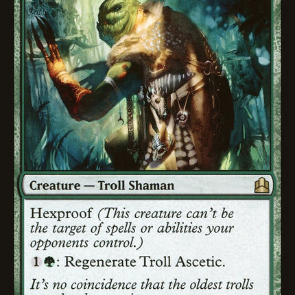 Troll Ascetic [Commander 2011]