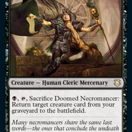Doomed Necromancer [Dungeons & Dragons: Adventures in the Forgotten Realms Commander]