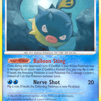 Qwilfish (101/132) [Diamond & Pearl: Secret Wonders]