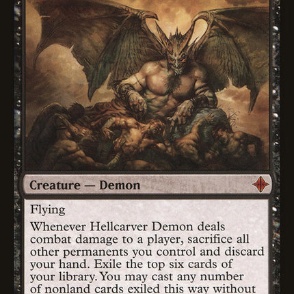 Hellcarver Demon [Rise of the Eldrazi]