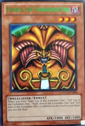 Exodia the Forbidden One (Green) [DL11-EN006] Rare