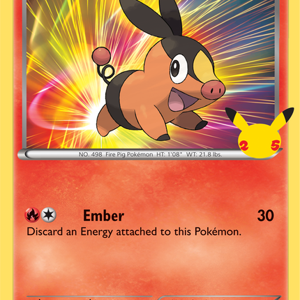 Tepig (BW02) (Jumbo Card) [First Partner Pack]