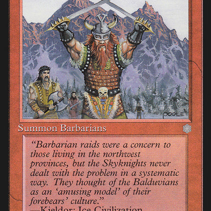 Balduvian Barbarians [Ice Age]
