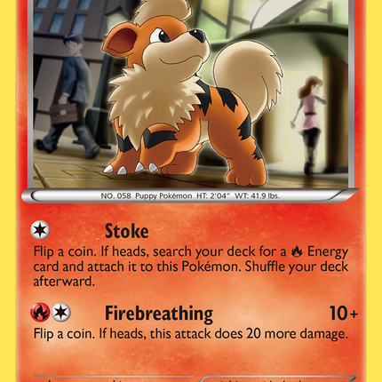 Growlithe (10/99) [Black & White: Next Destinies]