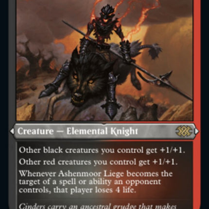 Ashenmoor Liege (Foil Etched) [Double Masters 2022]