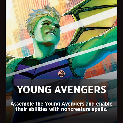 Young Avengers Theme Card [Marvel Super Heroes Commander]