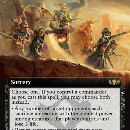 Will of the Abzan (Extended Art) [Tarkir: Dragonstorm Commander]