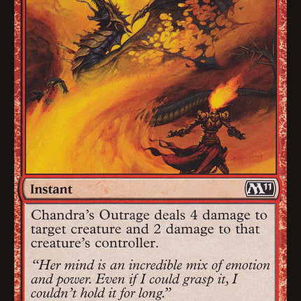 Chandra's Outrage [Magic 2011]