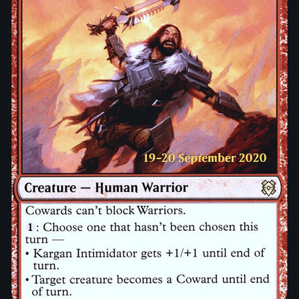 Kargan Intimidator [Zendikar Rising Prerelease Promos]