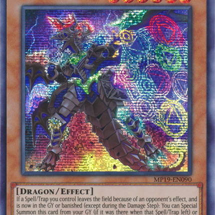 Mana Dragon Zirnitron [MP19-EN090] Prismatic Secret Rare