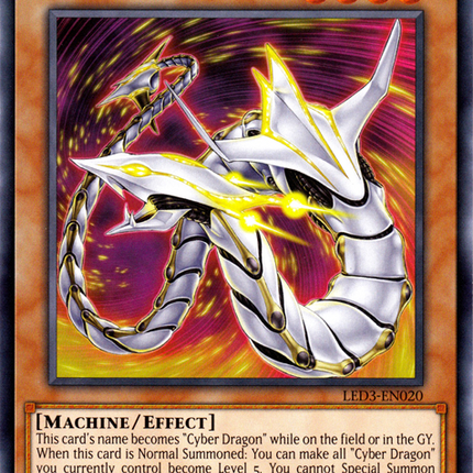 Cyber Dragon Drei [LED3-EN020] Common