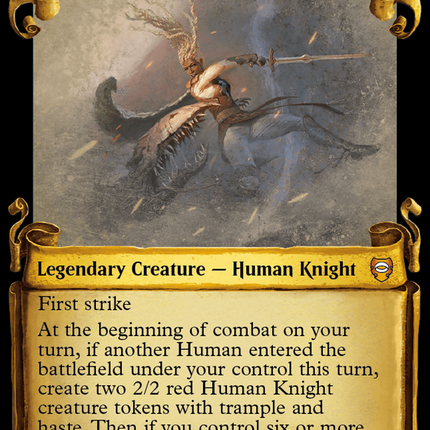 Eowyn, Shieldmaiden [The Lord of the Rings: Tales of Middle-Earth Commander Showcase Scrolls]