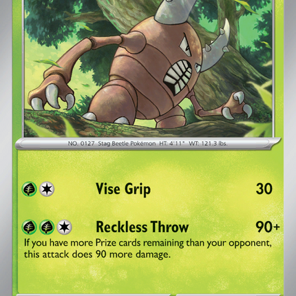 Pinsir (127/165) [Scarlet & Violet 151]