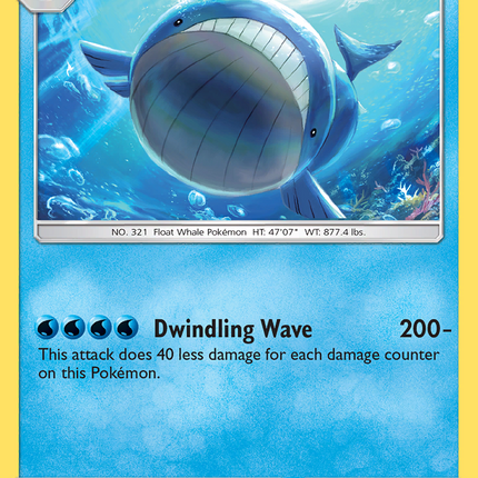 Wailord (40/168) [Sun & Moon: Celestial Storm]