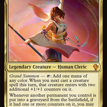 Yuna, Grand Summoner [FINAL FANTASY Commander]