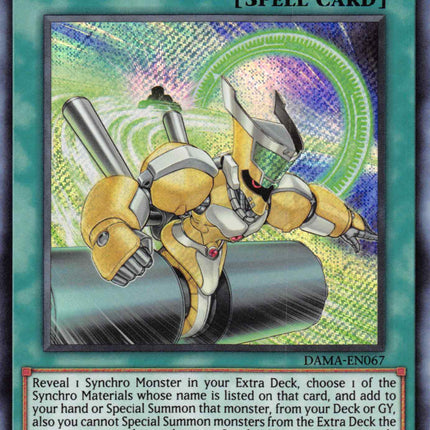 Synchro Overtake [DAMA-EN067] Secret Rare