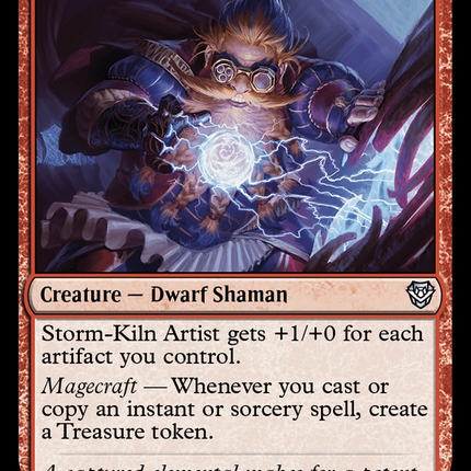 Storm-Kiln Artist [Outlaws of Thunder Junction Commander]